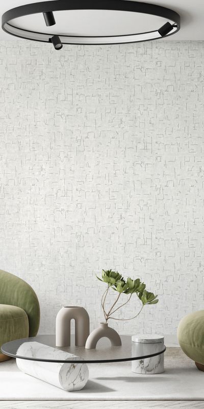 Tapete Vesta Fossil Grey von Tauber Hochenberger