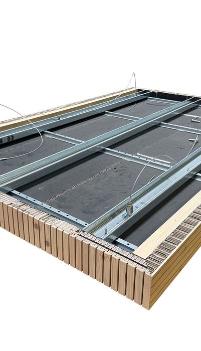 Akustik Deckensegel Abhängung