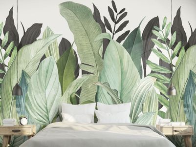 Tauber Hochenberger Tapete Tropical Forest Coconut 1